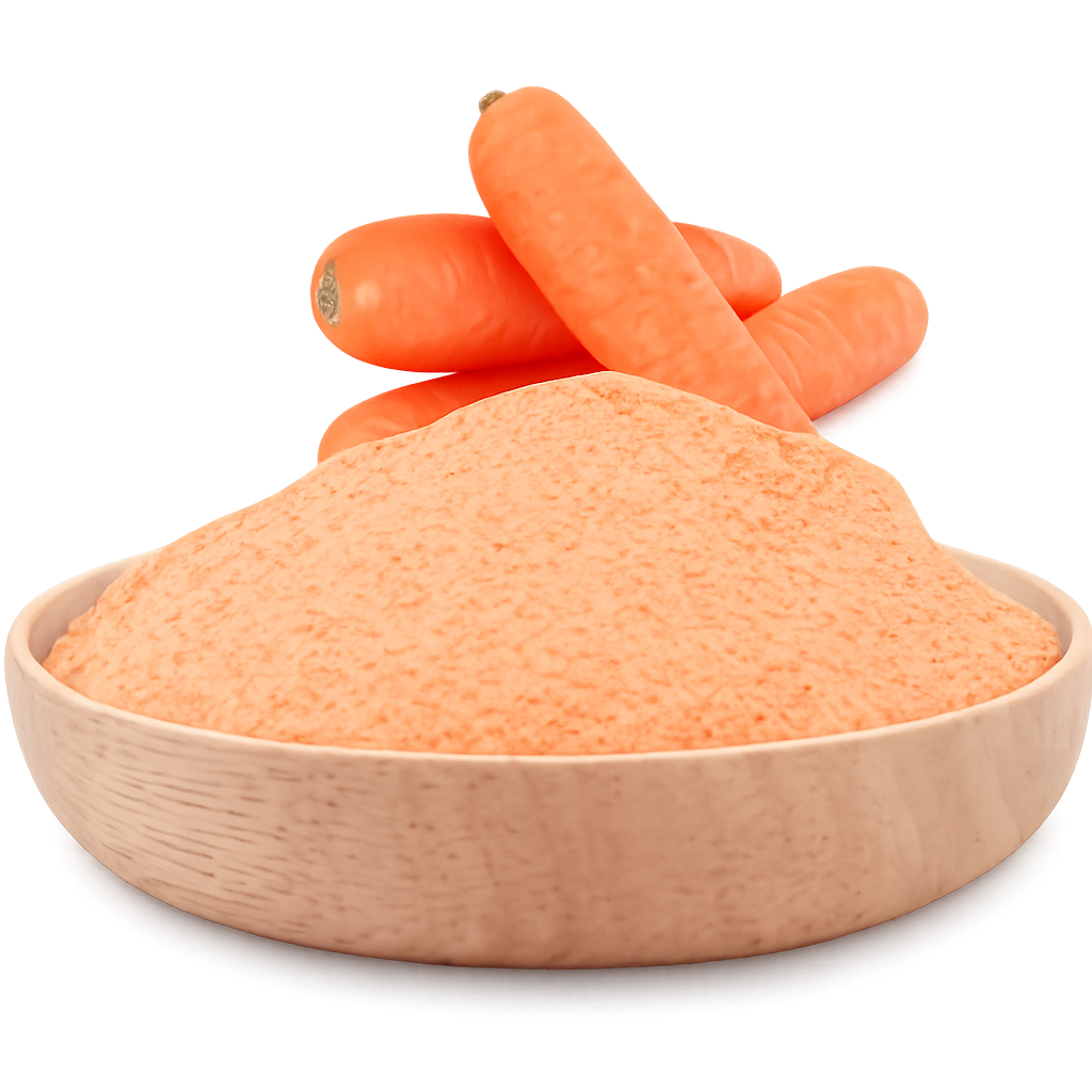 dehydrated carrot powder