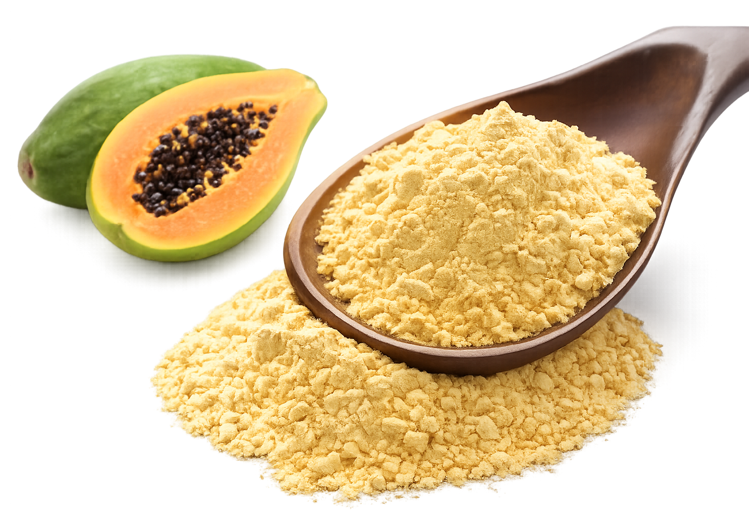 dehydrated papaya powder